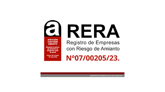 RERA - Registro de Empresas con Riesgo de Amianto